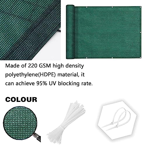Toldo vela de sombra rectangular para desayunos frescos en balcones y terrazas 5