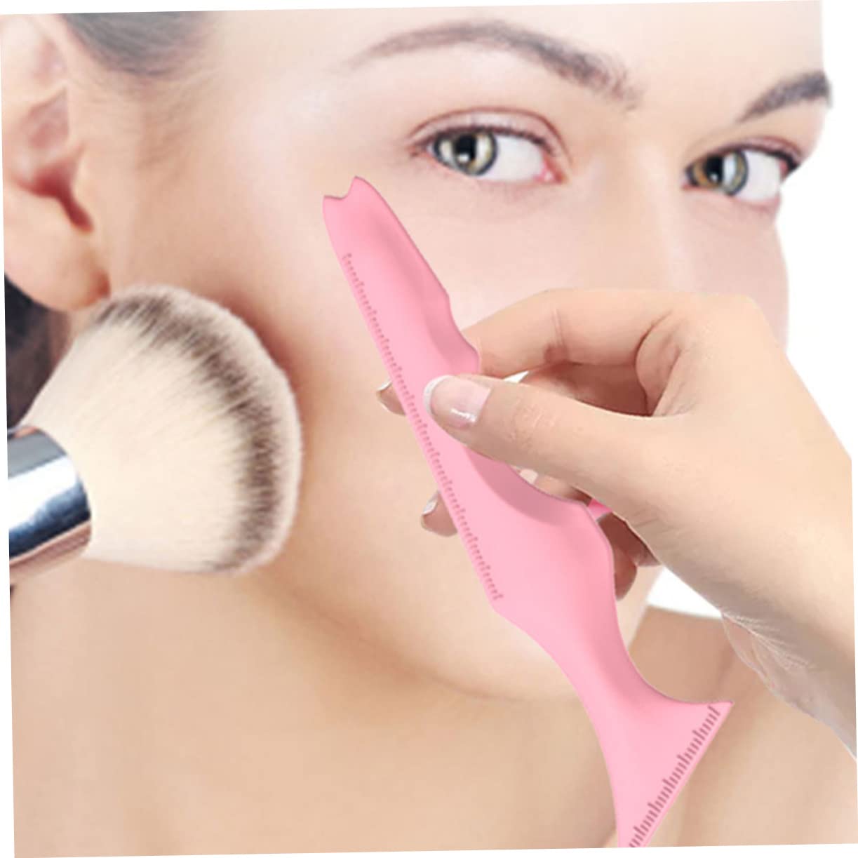 Healeved 15pièces Pochoirs Réutilisables Silicone Pour Eyeliner Et Maquillage Outils Aide à Application De Maquillage Pour Yeux Et Sourcils