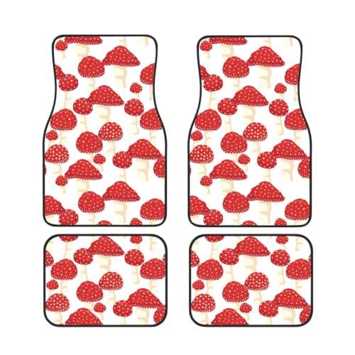 Alfombrillas de coche de neopreno Amanita para proteger el suelo de manchas
