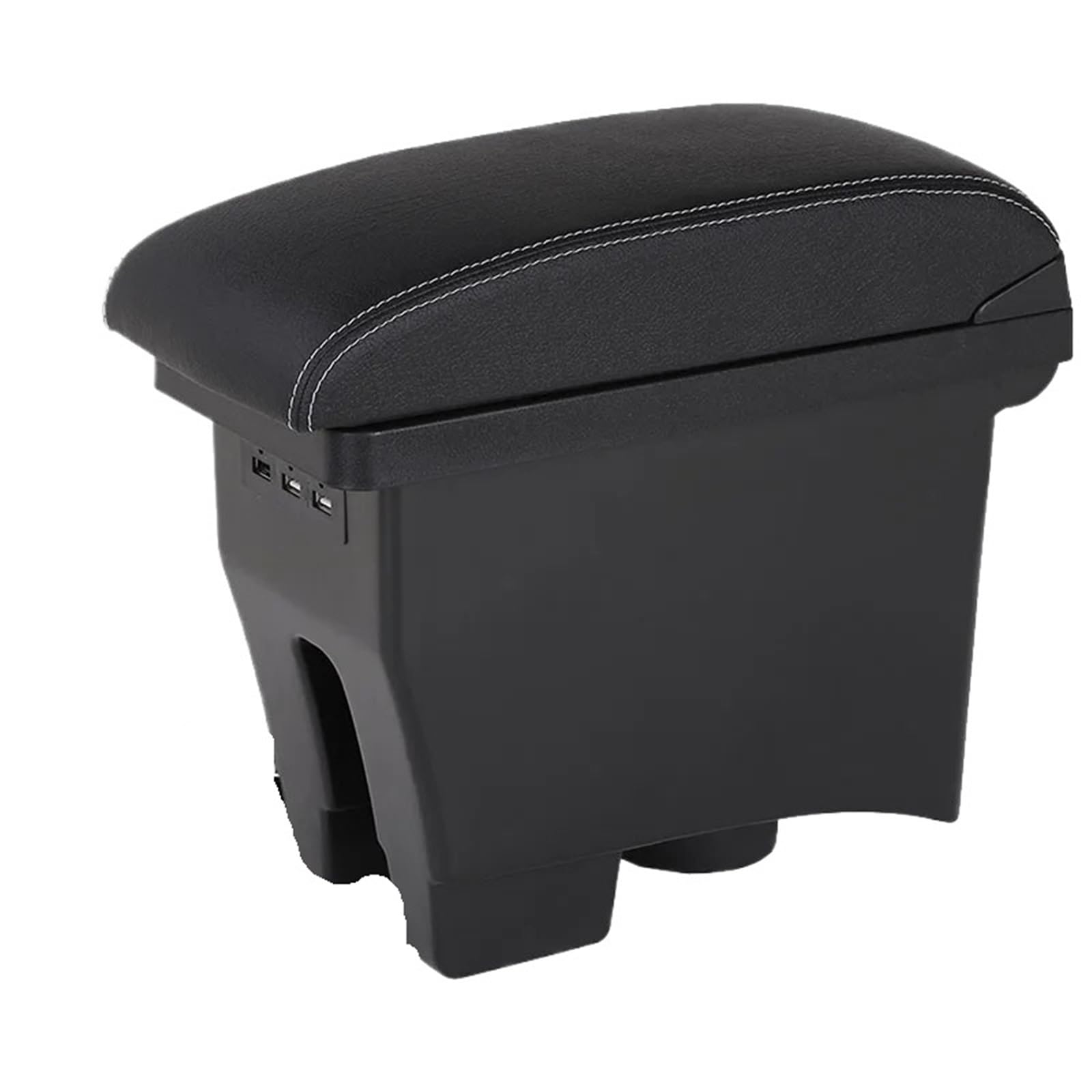 BYHGFDEA Armrest Storage Box For VW For POLO Mk5 6R For Vento 2012-2018 Car Armrest Box Center Storage Car Accessories Retrofit
