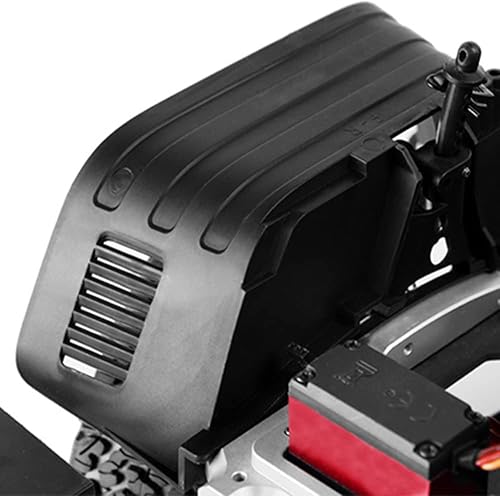 Miniatura 5 de INJORA Guardabarros delantero y trasero para 1/10 RC Crawler Axial SCX10 II 90046 90047 plástico, negro