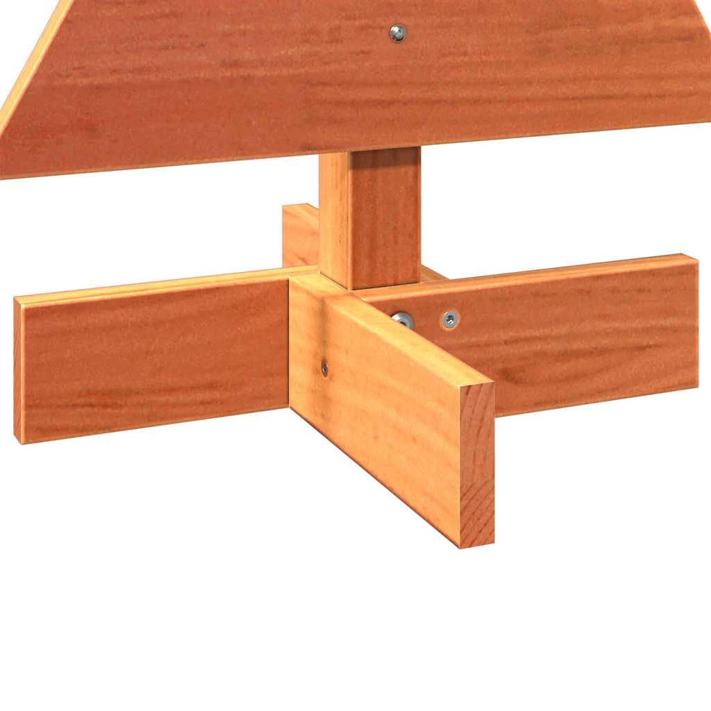 Choinka do dekoracji, woskowobrązowa 60 cm, lite drewno sosnowe, rustykalny urok do domu i biura, indywidualna aranżacja, stabilna podstawa, idealna do dekoracji świątecznych wewnątrz