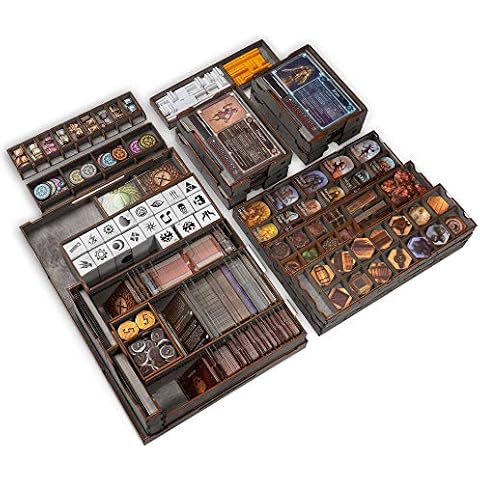 SMONEX Wooden Gloomhaven Organizer Box Cover