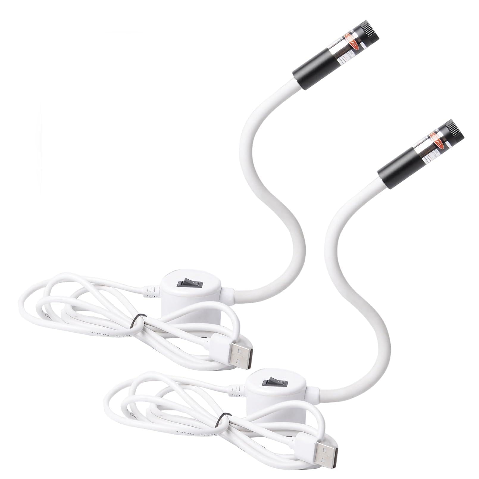 Magnetyczna lampka do pikowania do maszyn do szycia, przewodnik USB do precyzyjnego szycia, ulepszona nasadka do czerwonej linii punktowej