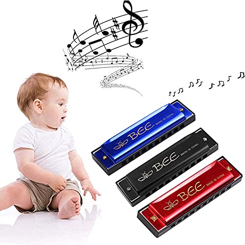 Lot de 2 pièces d’harmonica, jouets en harmonica, harmonica, do-majeur, convient au blues, à 10 trous, pour enfants/débutant, rouges - Les Beatles, Paul McCartney, John Lennon, RIngo Starr, George Harrison Lot de 2 pièces d’harmonica, jouets en harmonica, harmonica, do-majeur, convient au blues, à 10 trous, pour enfants/débutant, rouges – Image 7