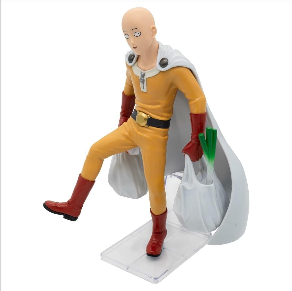 Banpresto Saitama One Actionfigur - Punch Man - One Punch Life 20 cm - BP29877P Mehrfarbig - Sammelfigur - Ideal für Anime-Fans