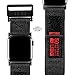 URBAN ARMOR GEAR UAG Compatible with Apple Watch Band 49/46/45/44mm, iWatch Series Ultra 2/Ultra/4-10/SE 2/SE, High Strength Nylon Weave Replacement Strap, Active Black