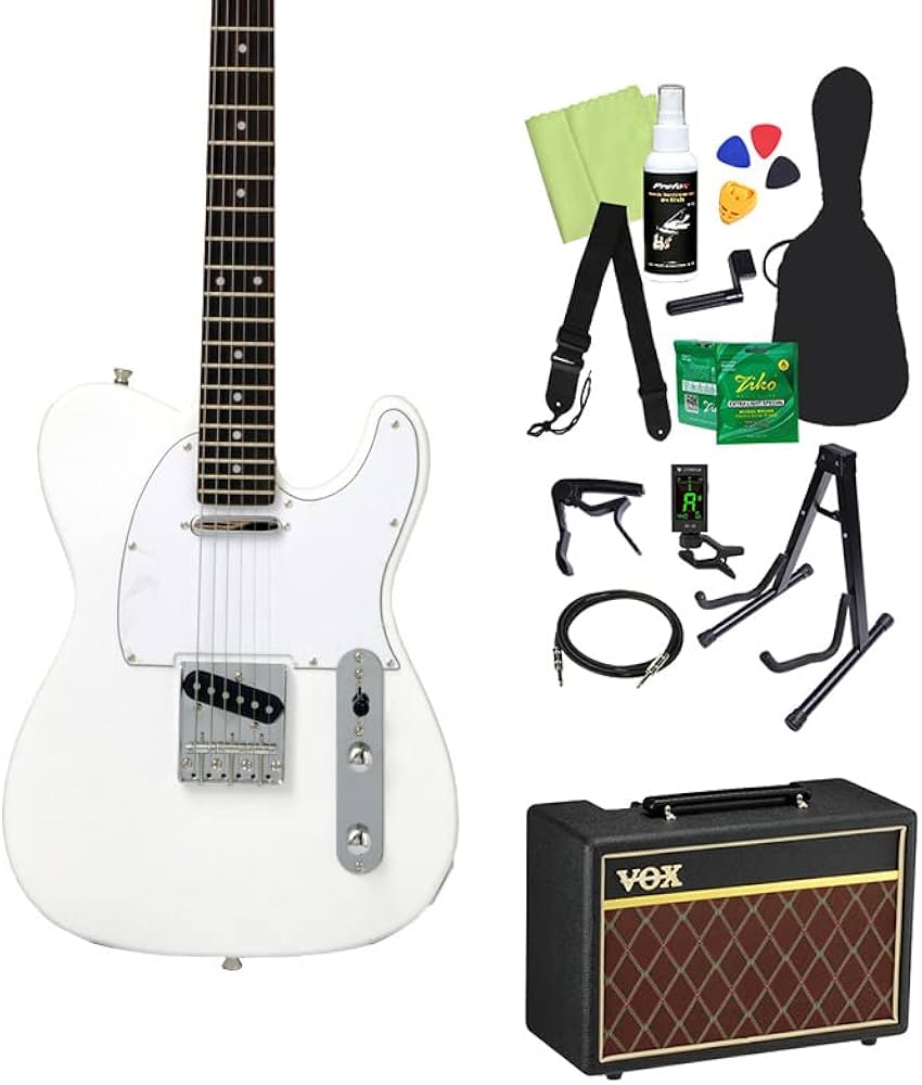 Amazon | Bacchus BTE-1R SW エレキギター 初心者14点セット 【VOX