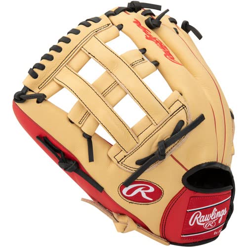 Rawlings Sporting Goods Rawlings Youth Select Exclusive Edition 207 12.25" Baseball (Ss1225Sc-6/0) Pro-H Camel/Red 12.25 Left Hand #TOP29