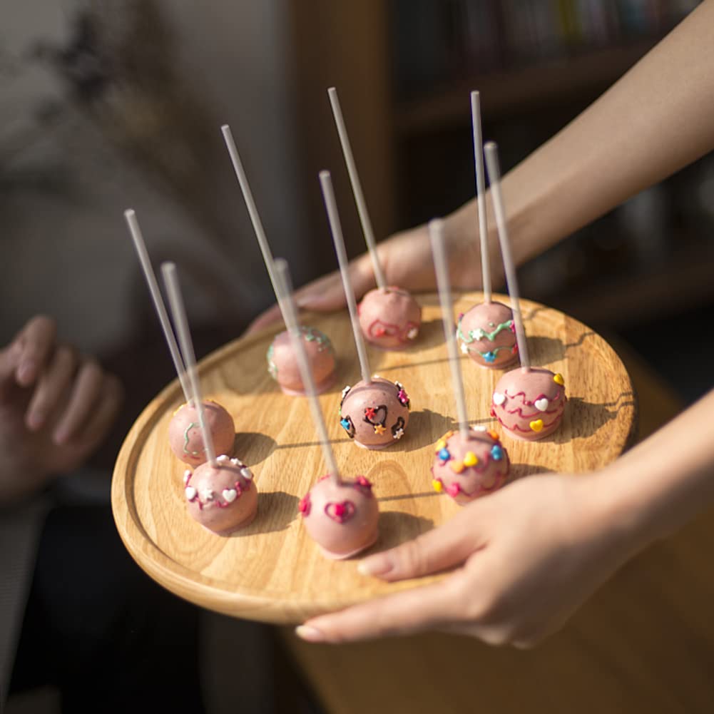 Bastoncini Per Cake Pops In Carta - 100pcs 10cm X 3.5mm Per Lecca Lecca Fai Da Te, Bianchi - Foto 2