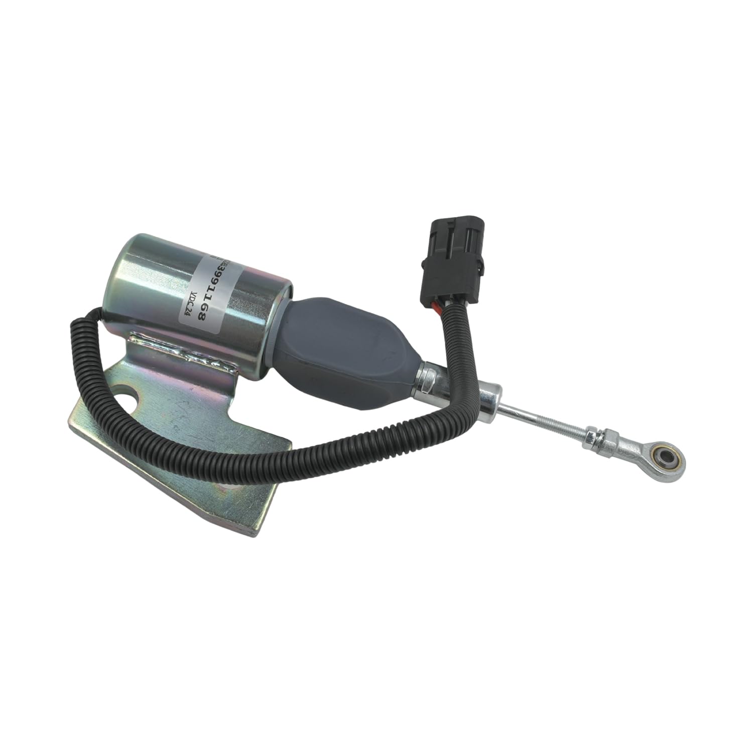3991168 3964628 24 V Kraftstoffabschalt-Magnetspule, kompatibel mit Hyundai Bagger R130 R140LC-7 R170, kompatibel mit Koffer-Planierraupen 1150H 550G 1150G 850G Landwirtschaftliche Traktoren
