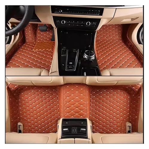 Tapis de sol voiture pour Hyundai I10 2014-2019 en cuir étanche