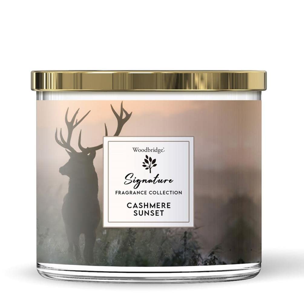 Aroma Accessories Woodbridge Cashmere Sunset Tumbler Jar Candle