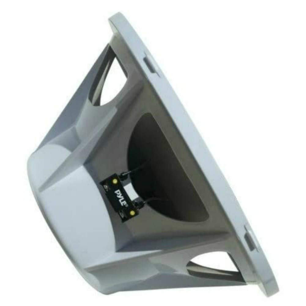 SUBWOOFER IMPERMEABILE WATER PROOF PYLE PLMRW12 12" 30,00 CM 300 MM BIANCO PER IMBARCAZIONI BARCA GOMMONE O PISCINA O LOCALI ALL'APERTO, SINGOLA BOBINA DA 4 OHM DA 300 WATT RMS E 600 WATT MAX