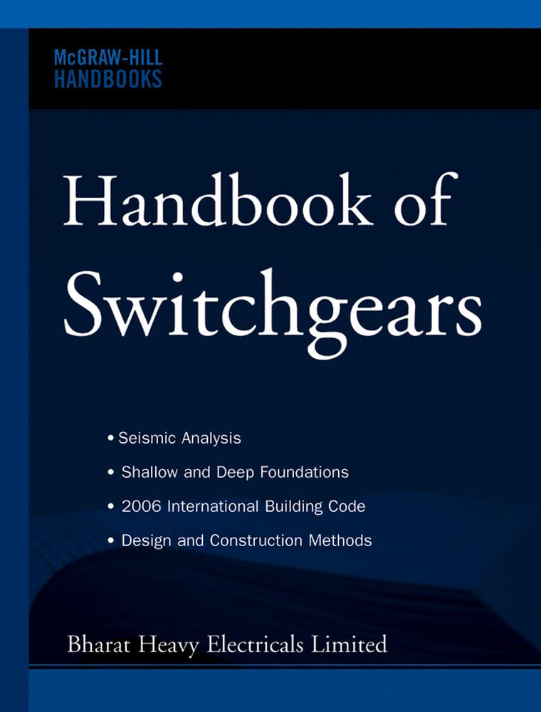 Buy Handbook of Switchgears (Mcgraw-hill Handbooks) — BookShops.in