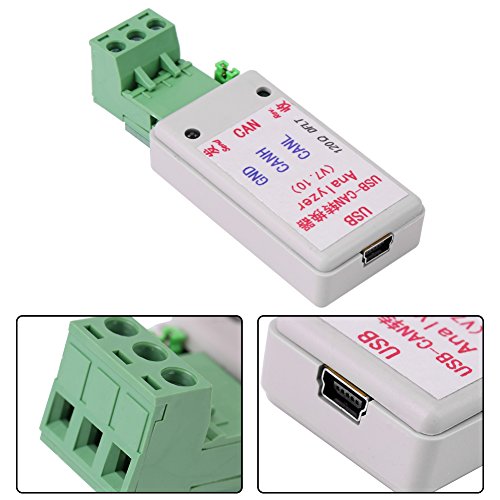 Usb To Can Bus Converter, Can Bus Analyzer Canbus Usb Adapter With Usb Cable Support Xp/Win7/Win8 - Image 3