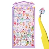 Embellissements d'Objets Créatifs: Conçus avec des formes de dessins animés 3D , ces autocollants fournissent une esthétique visuelle améliorée, permettant aux artisans de transformer des surfaces simples sur des sacs, des invitations ou des cadres photo en affichages animés remplis de caractère et d'un flair décoratif captivant. Parfaits pour des projets de bricolage et de décoration personnalisée.