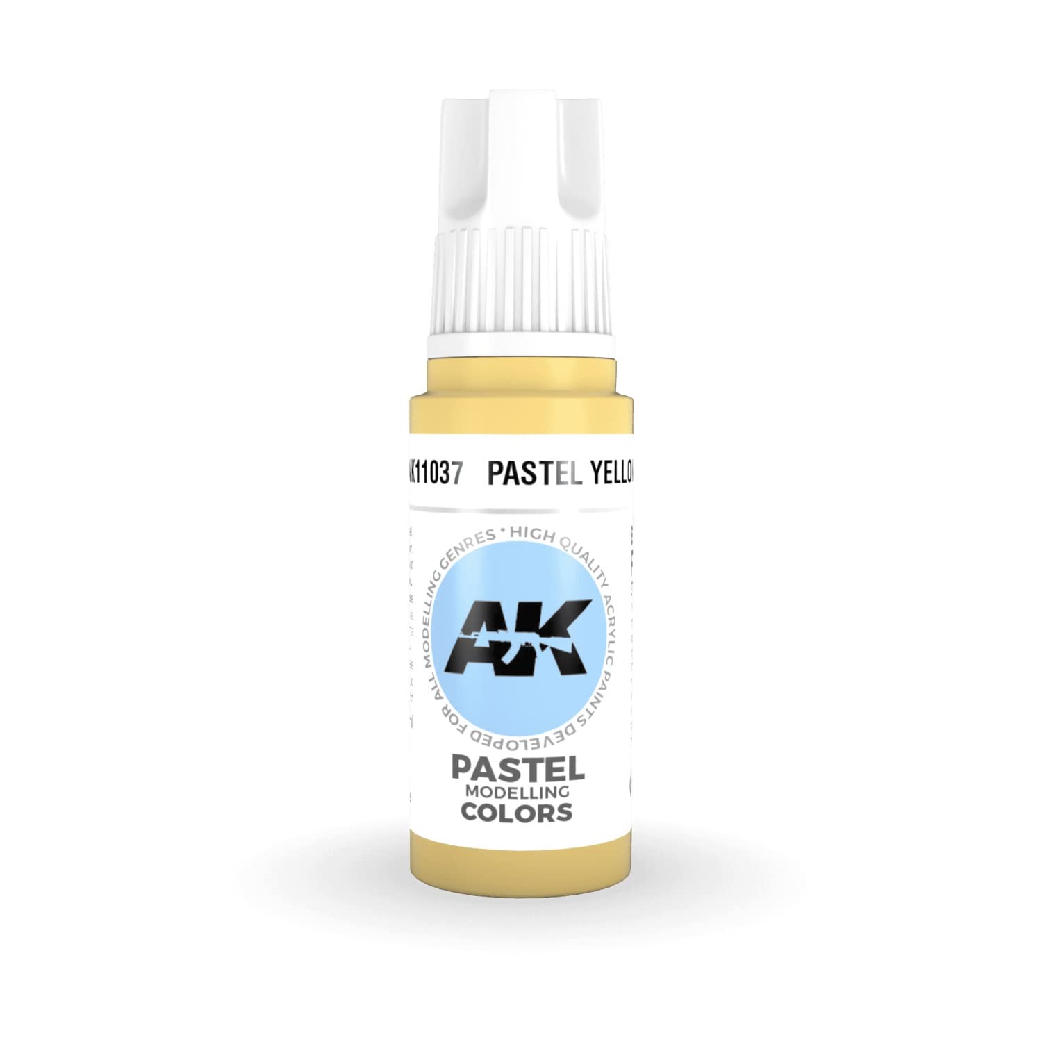 Pastel Yellow - AK 3 Gen Colour - AK Interactive 18ml Acrylic Paint