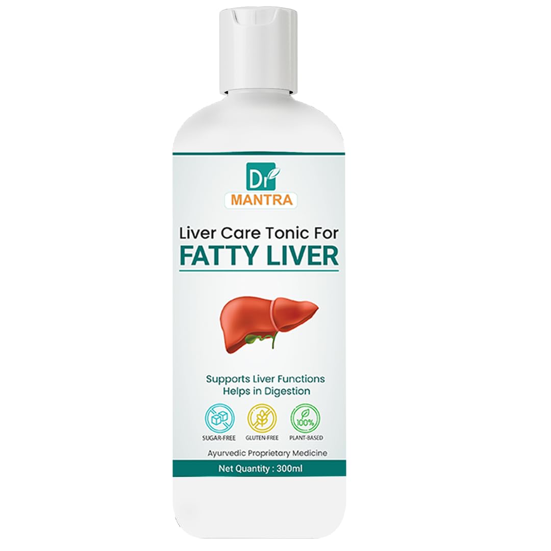 Dr Mantra Ayurvedic Liver Tonic for Fatty Liver - 300ml | 100% Pure Herbal Juice for Liver | Liver Detox Tonic | Natural Liver Health Supplement | Natural Liver Detox & Health Supplement (B0DFD7JMSD) Amazon Price History, Amazon Price Tracker