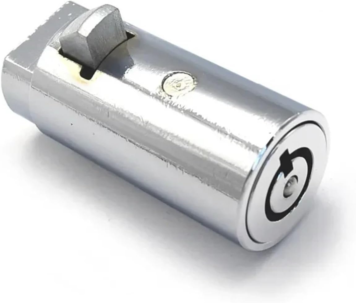 Vending Lock Cylinder Tubular Key Lock for Box Glass Tool Cabinet Door Vending Machine Equipment Hardware 2701-1 1Pcs(2705-1 Key Different)