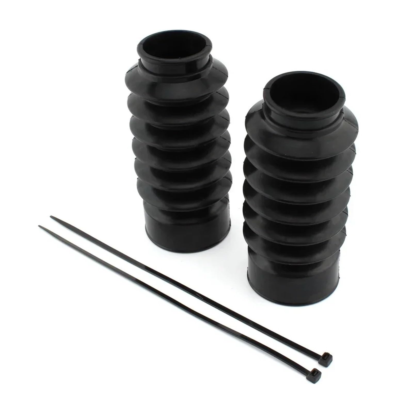 Adatto Per Harley X48 Dyna Wide Glide Street Bob Softail FLS FLSS Copri-forcella Anteriore Per Motocicletta Ghette Stivali SOFFIETTI FORCELLA IN GOMMA