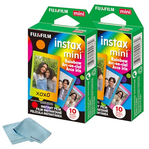 Fujifilm Instax Mini Instant Rainbow Film (20 Sheets)