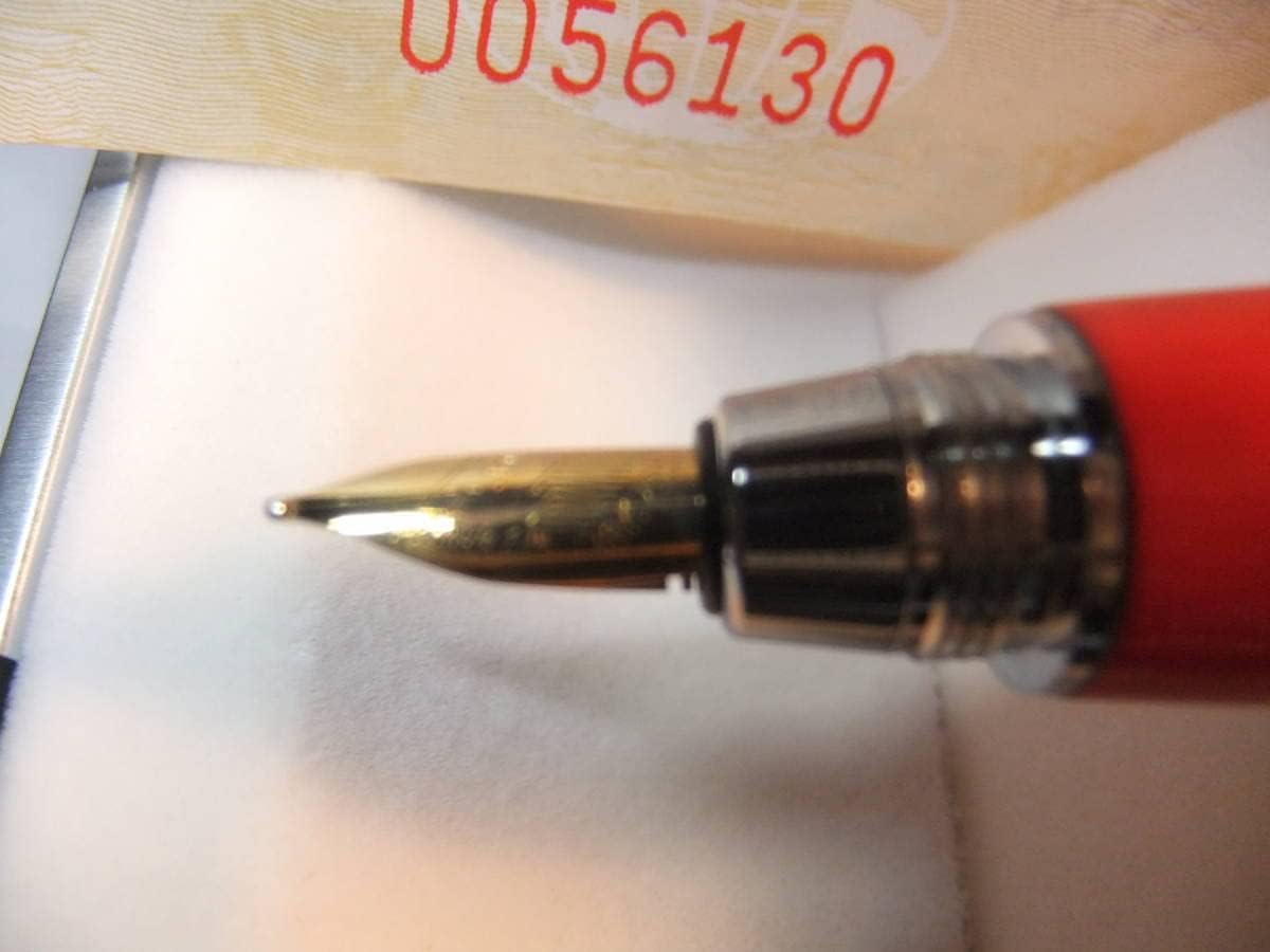 2004年上海F1カーレース 公式モデルDUKE万年筆 １８K D-F1-F F1カーレース中国での初開催記念万年筆