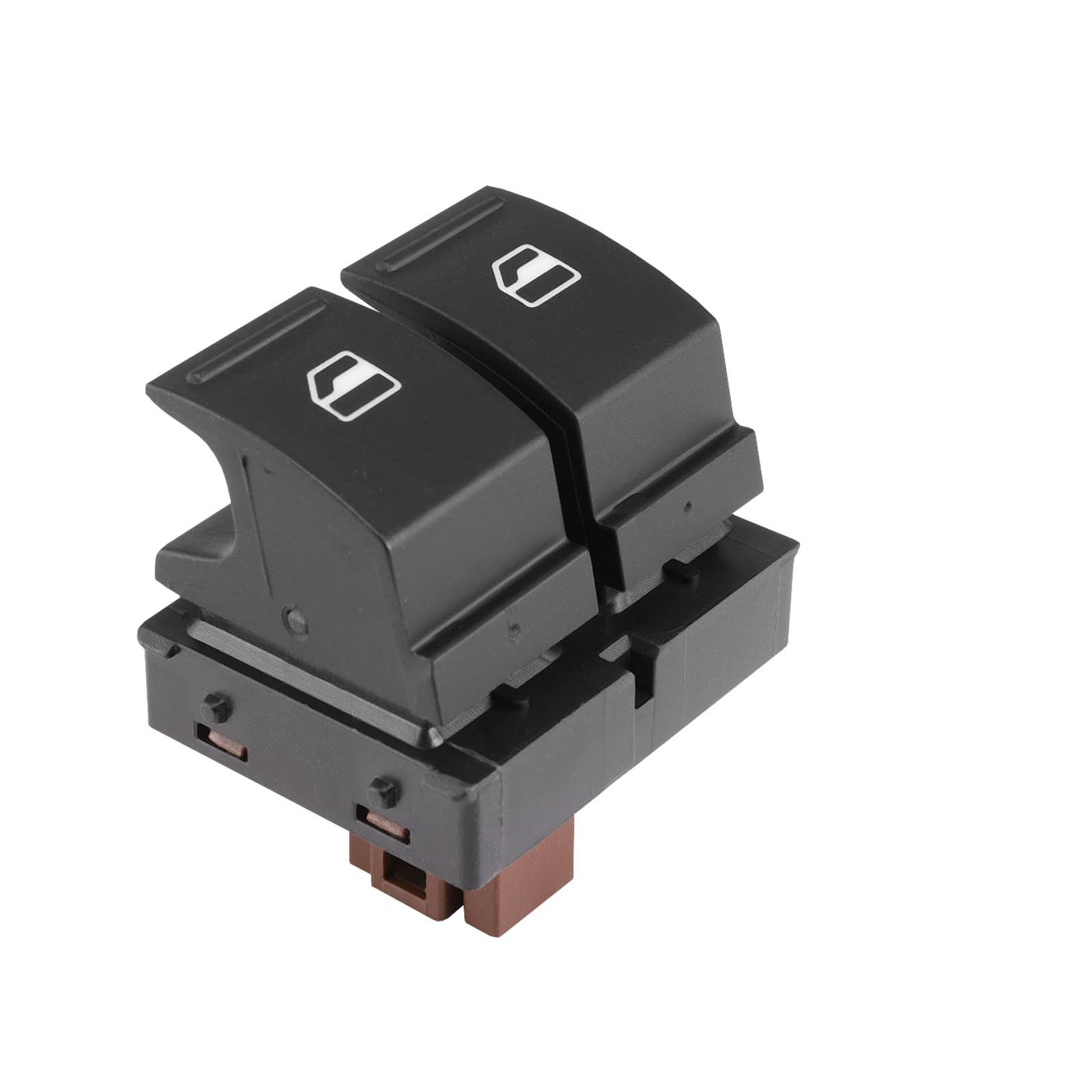 GEARLEADER Car Electric Power Window Switch Window Lift Switch Control 4 Pins Driver Side 1Z0959858 For Skoda Fabia 2 Octavia 1Z Roomster