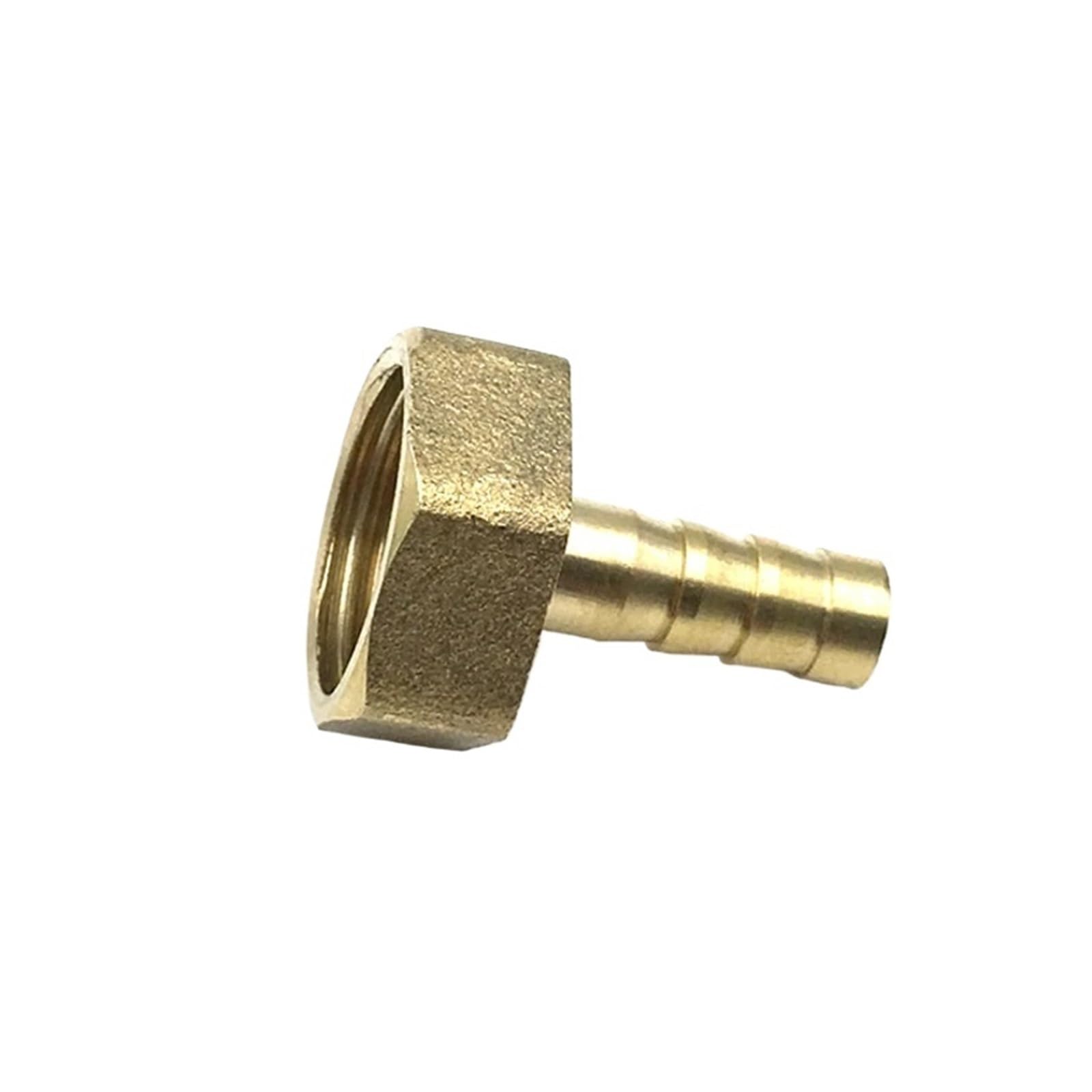 Barb Schlauchverschraubung Connector， 2 Stück Messing Pagoda Schlauch Barb Connector 6–25 mm ID 1/8–3/4 ​​Zoll BSP Außengewinde(Pcf,12MM BARB-1/2")