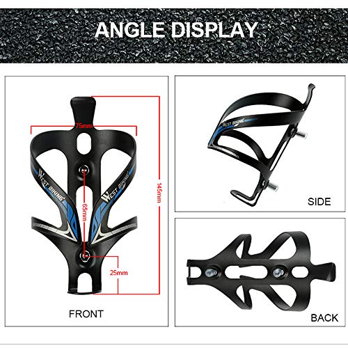 DECDEAL Suporte para garrafa de água de liga de alumínio Suporte para garrafa de bicicleta de bicicl