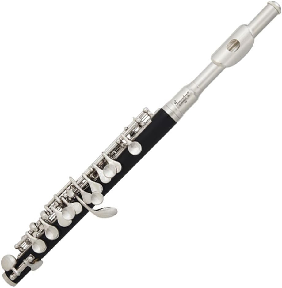 Gemeinhardt1P Piccolo, Black/Silver Plated