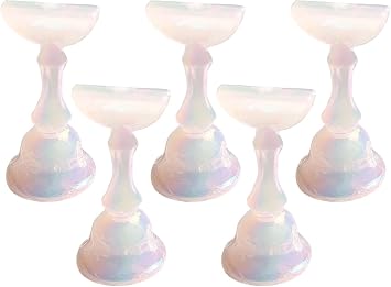 5Pcs Acrylic Nail Display Stand Nail Tip Practice Holder Magnetic Nail Practice Stand Fingernail DIY Nail Art Stand for False Nail Tip Manicure Tool Home Salon Use Rainbow Acrylic Nail Tools