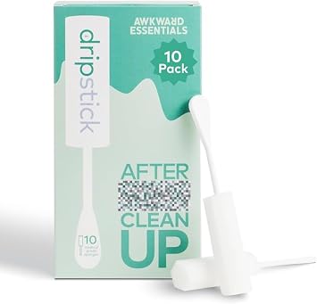 Awkward Essentials Dripstick Absorbing Sponge for Women, 10-Pack