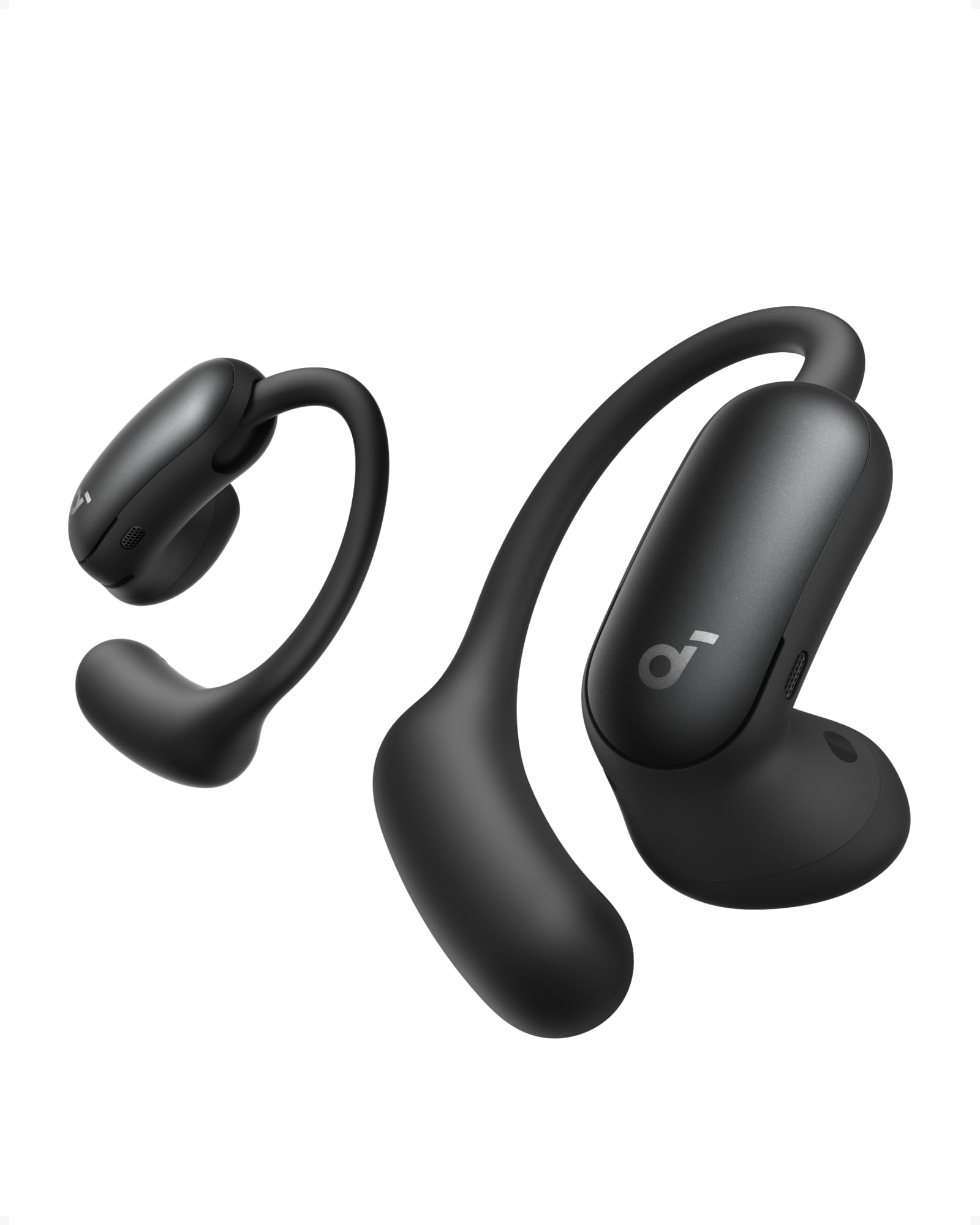 Soundcore AeroFit 2 Pro by Anker, Open-Ear and Active Noise Cancellation Modes, Hi-Res Open Ear Headphones for Commute,Office,Fitness, LDAC, 4-Mic AI Clear Calls, 34H, IP55, Wireless Bluetooth Earbuds