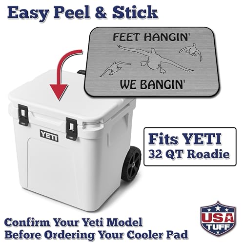 Image of USATuff SeaDek EVA Mat Cooler Pad fits YETI | Peel & Stick Application | Non Slip Comfort Accessories