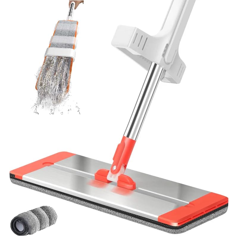 See full amazon price history chart for NORIDY Flat Microfiber Mop for Floor Cleaning Self Wringing Stainless Steel Handle Squeeze Flat Mop 360 Hands Free Flat Mop with Extra Mop Pad Cleaning Dust Mop for Floor Cleaning NORIDY Flat Microfiber Mop for Floor Cleaning Self Wringing Stainless Steel Handle Squeeze Flat Mop 360 Hands Free Flat Mop with Extra Mop Pad Cleaning Dust Mop for Floor Cleaning (B0D4QW6BB1) Amazon Price History, Amazon Price Tracker