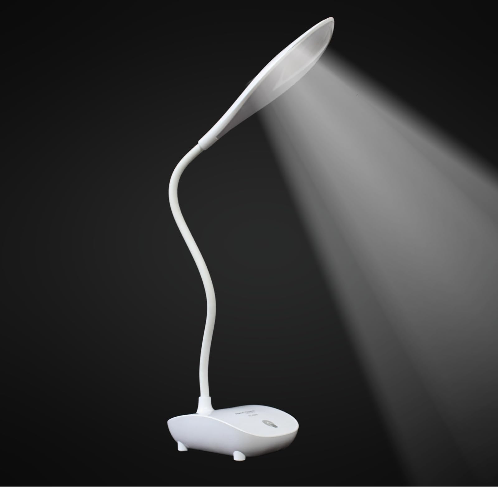 Desk Lamps for Study Table, Rechargeable USB White Color Light Led Children Eye Protection Lamps, Bedside Light Desk Lamp for Work from Home Pack of 1