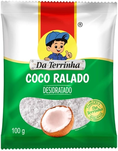 COCO RALADO DESIDRATADO DATERRINHA 100 G