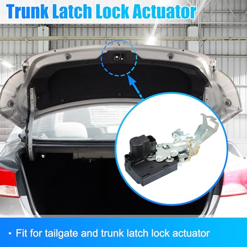 Image of uxcell No.6F2Z-1743150-A Rear Tailgate Trunk Lift Gate Latch Lock Actuator Fit for Ford Freestar 2004-2007 for Mercury Monterey 2004-2007