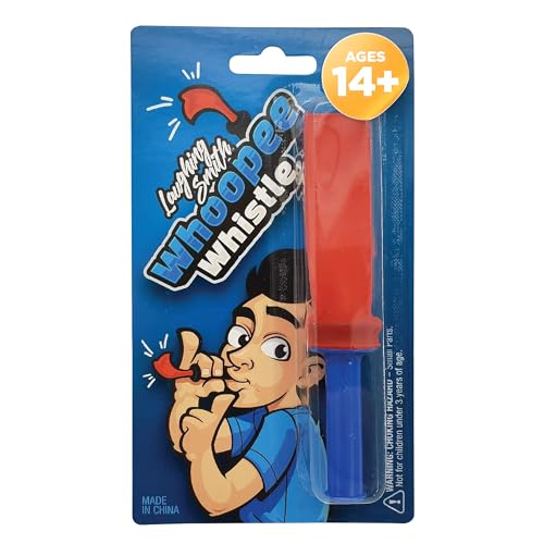WHOOPEE WHISTLE - Kazoo Toy by Laughing Smith - Hilarious KAZOO Noise Maker with Realistic Sound - The Funniest Game, Prank or Joke - Great Accompaniment to funny events