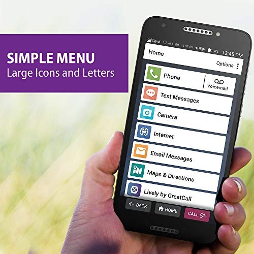 Jitterbug-Smart2-No-Contract-Easy-to-use-Smartphone-for-Seniors-by-GreatCallBlack