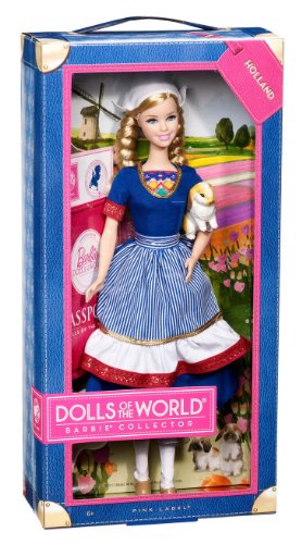 Muñeca Barbie Collector Dolls of The World Holanda miniatura 5
