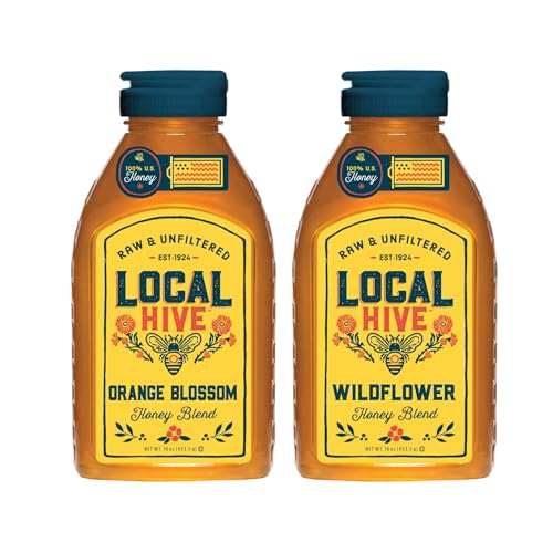 Miel Cruda Local Hive 2 Sabores 16 oz C/U
