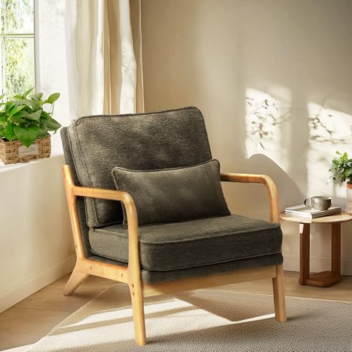Sillón plegable nylon verde moderno miniatura 1