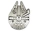 Star Wars Millennium Falcon Collector Metal Pin, 3 x 2 Inches | Official Lucasfilm Collectible, Rey Skywalker And Han Solo Vehicle | Enamel Pins For Backpacks, Jackets | Novelty Gifts And Accessories