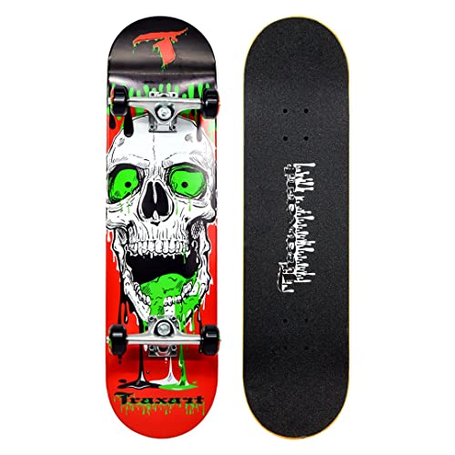 Skate Traxart Profissional Crazy Skull DZ-291