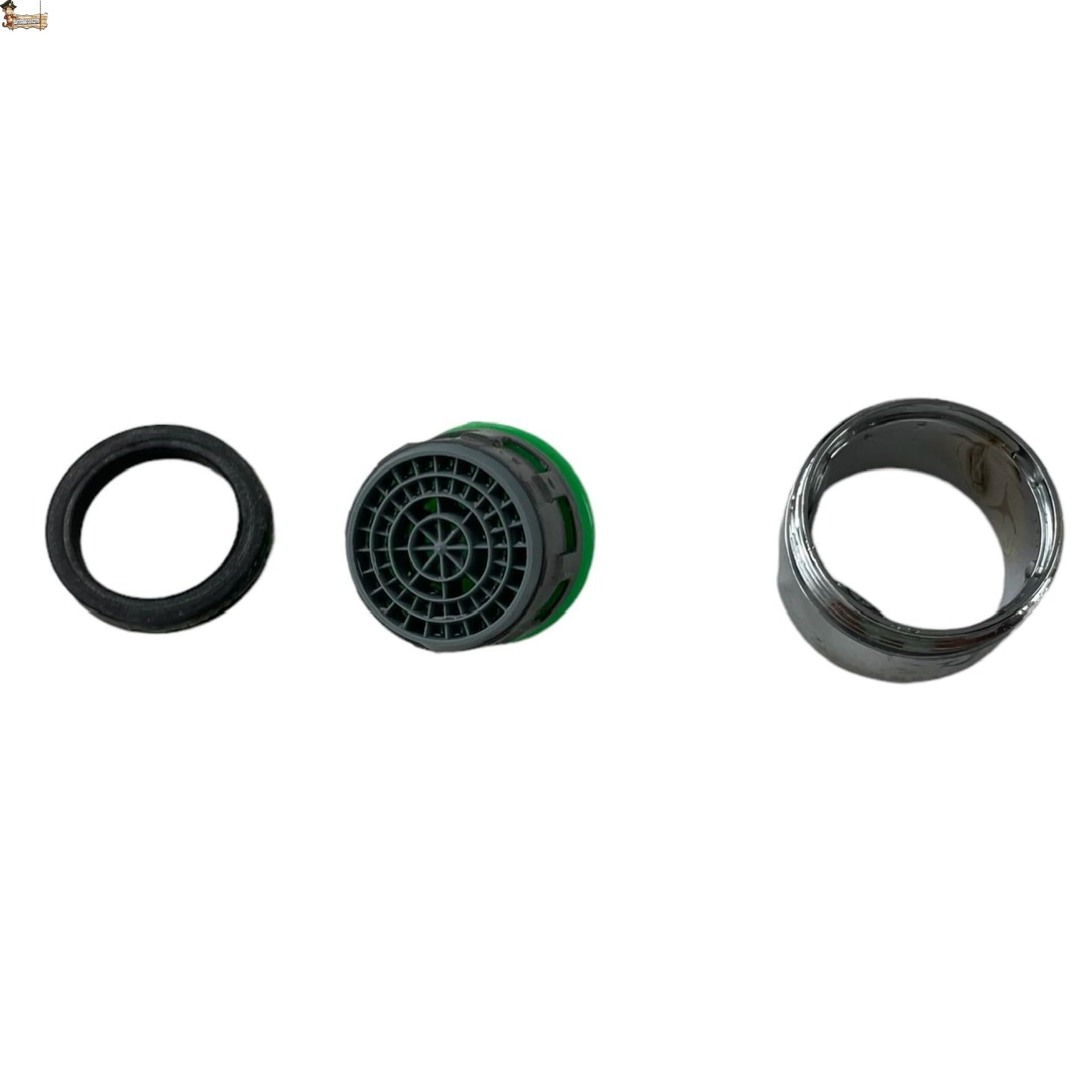 BricoLoco.com Atomiseur aérateur robinet Clé incluse Diffuseur économiseur économiseur robinets de lavabo, salle de bain, évier, cuisine, économie d'eau (2, H-22x100 auto-nettoyant) BL030-1000218A23