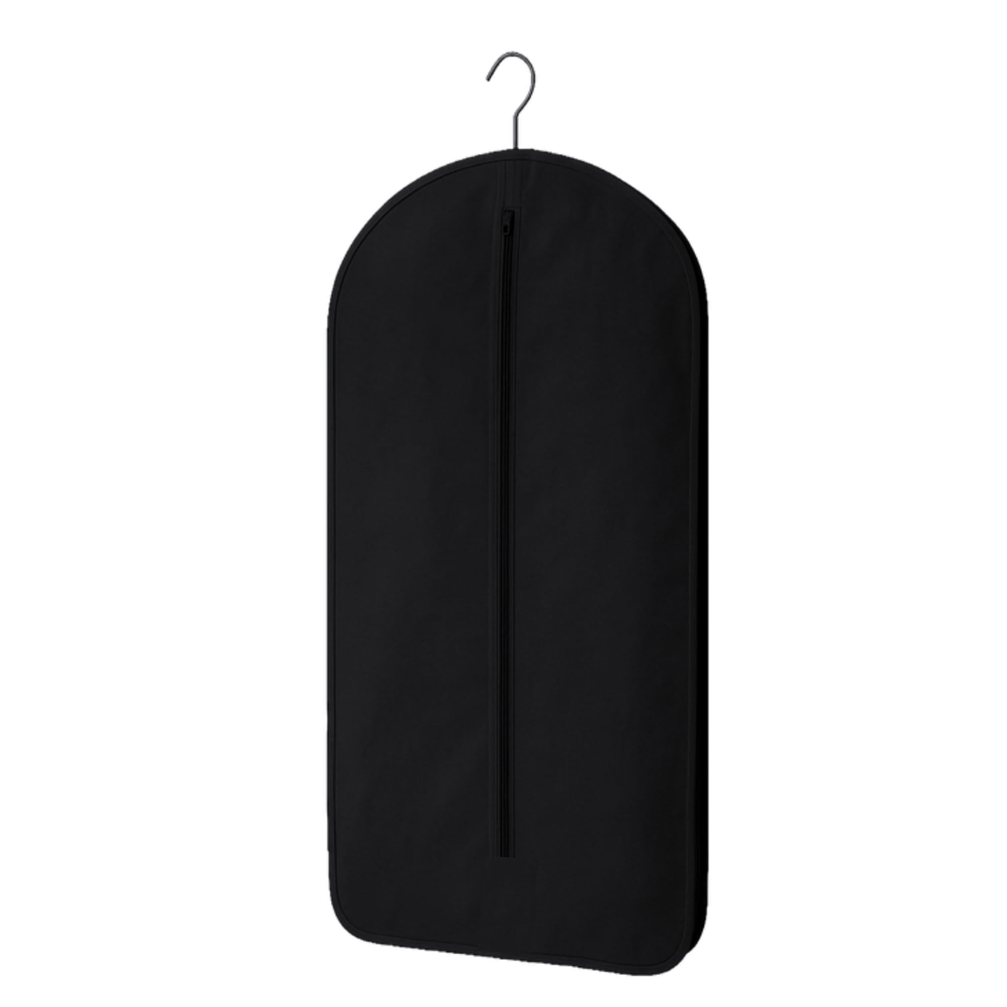 Cotton Garment Protector Bag Cover - Dust Free Cloth Hanging Wardrobe storage for Dresses and Suits with Zipper