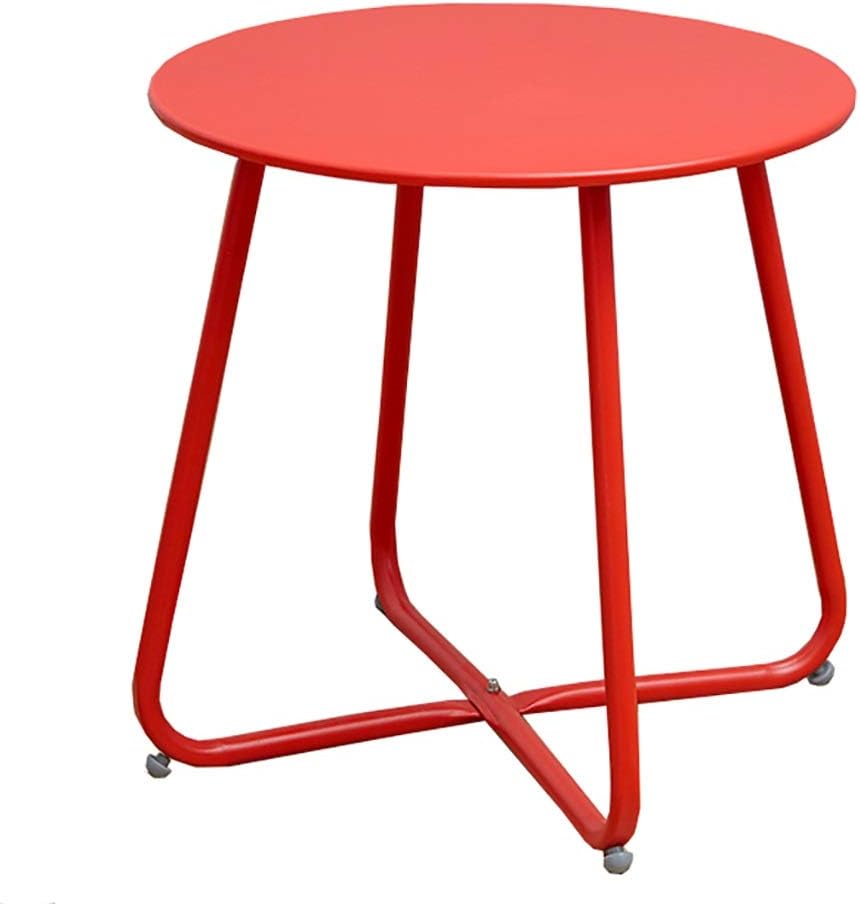 Side Table/End Table,Round Nightstand,Sofa Side Snack Table,Bedside for Living Room Bedroom,45 X 45cm,5 Colour