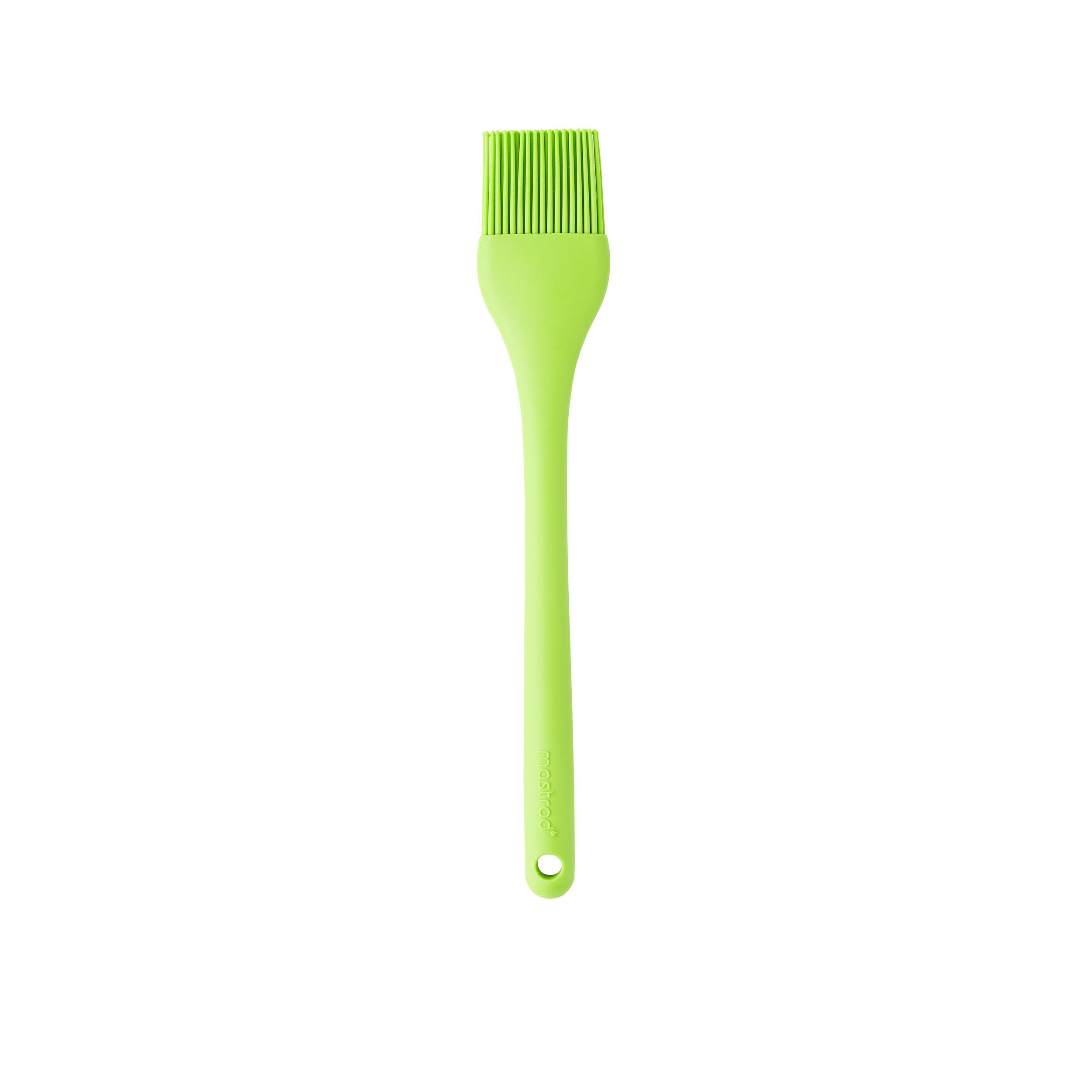 Mastrad – Pincel de cocina de silicona – Monobloc – Resistente al calor (300 °C) – Apto para lavavajillas – Verde